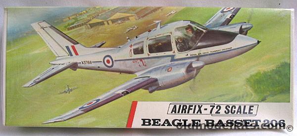 Airfix 1/72 Beagle Basset 206, 255 plastic model kit
